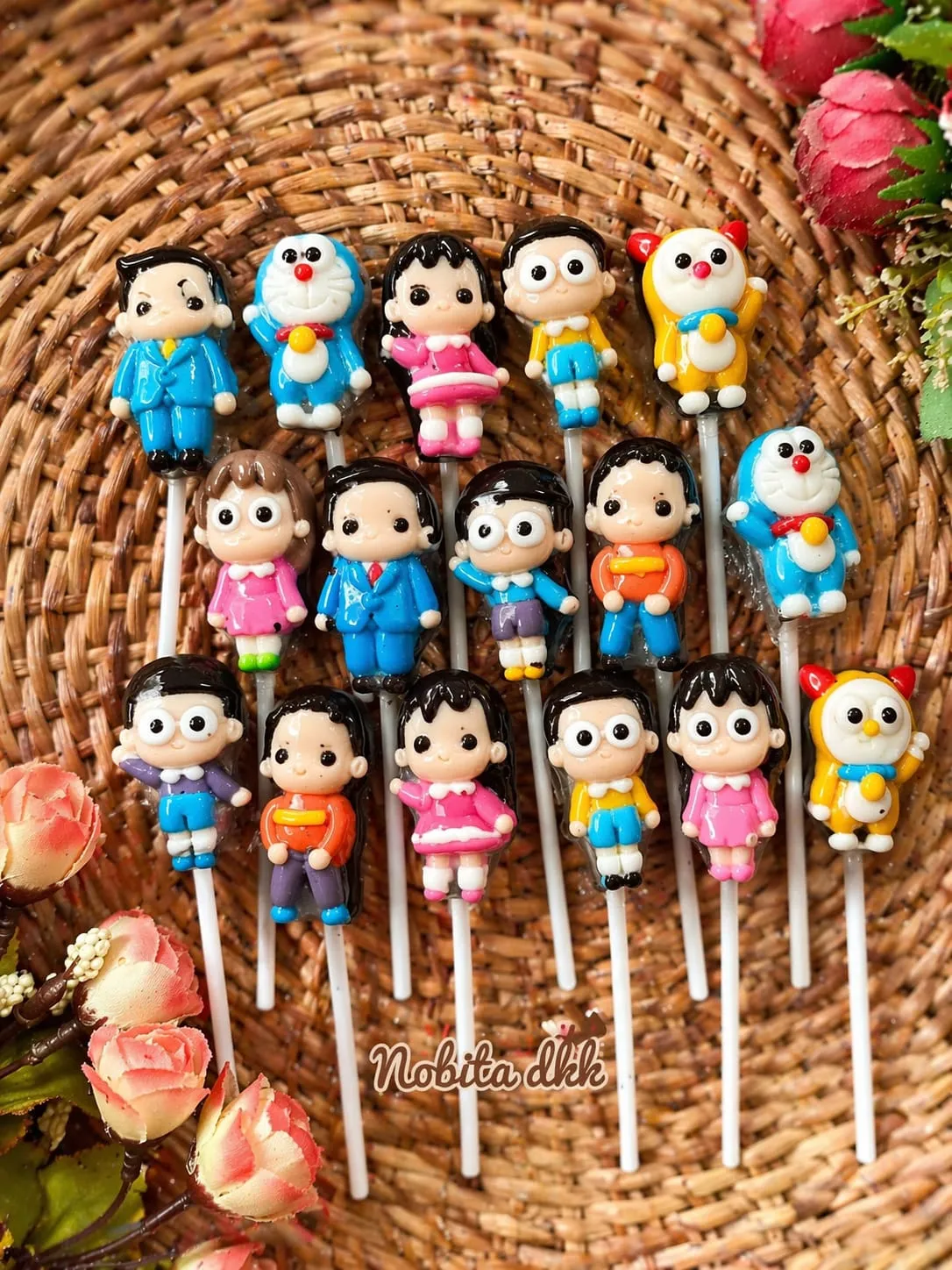 Cokelat karakter lollypop 3D varian 3 Afa Cokelat