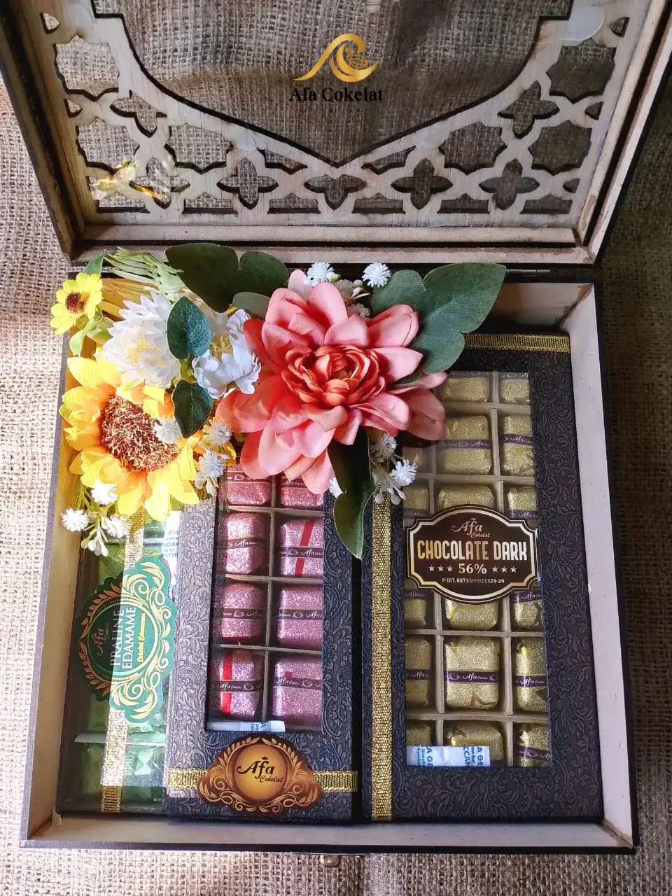 Hampers gift cokelat eksklusif Afa Cokelat varian 3