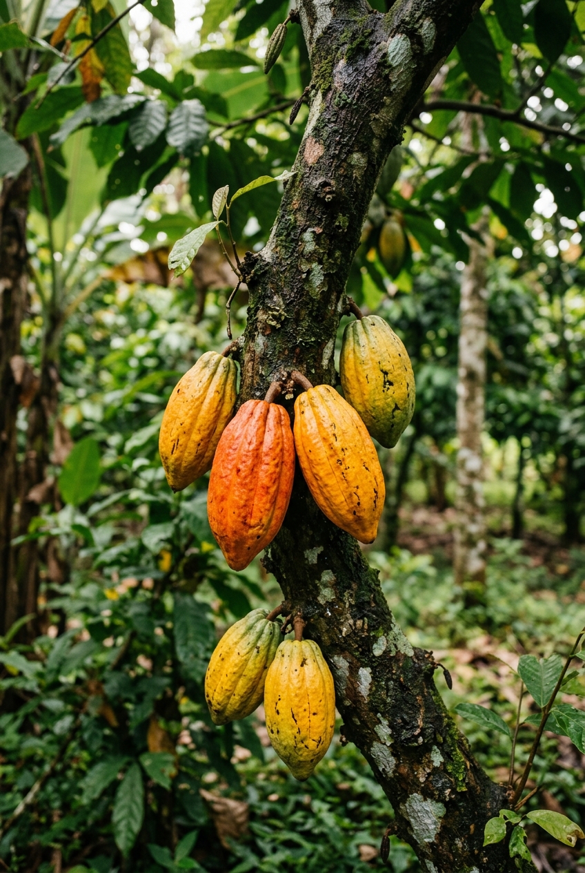 Kebun kakao Jember AFA Cokelat