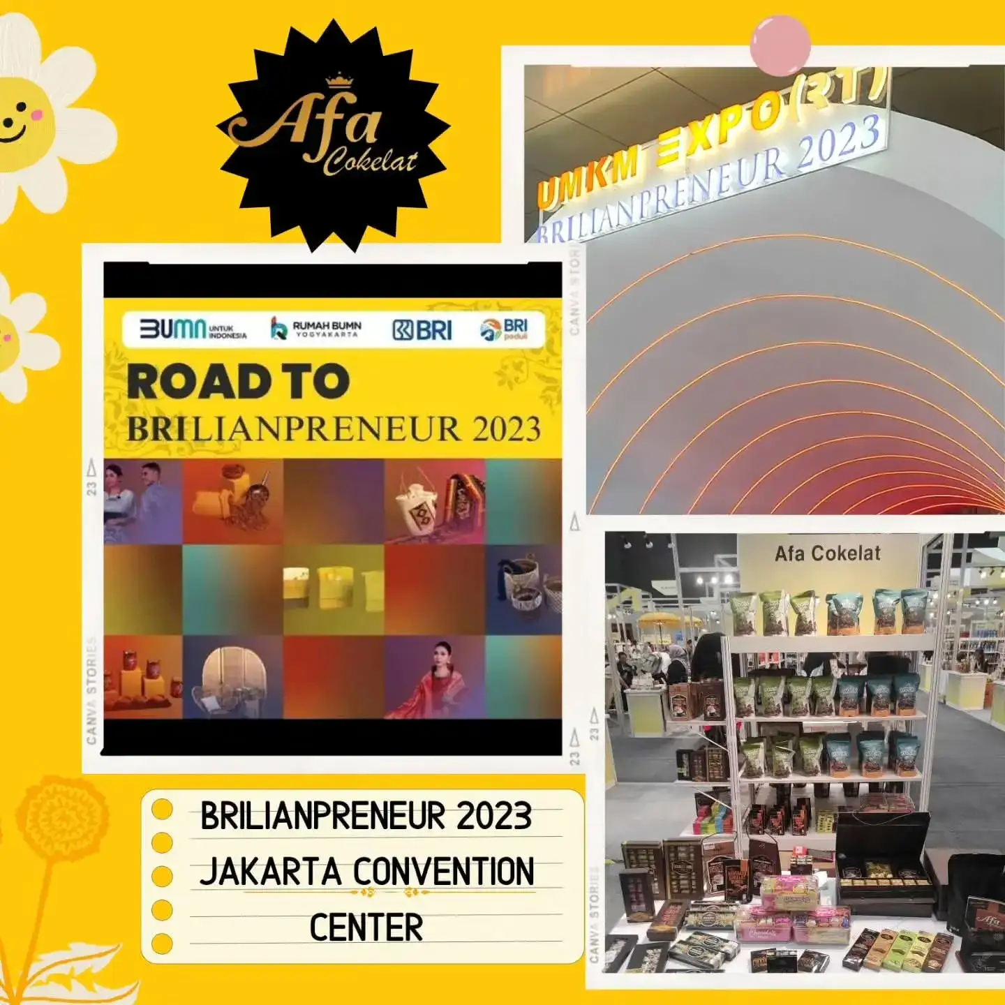 Momen bersama tim Afa Cokelat produksi cokelat karakter custom