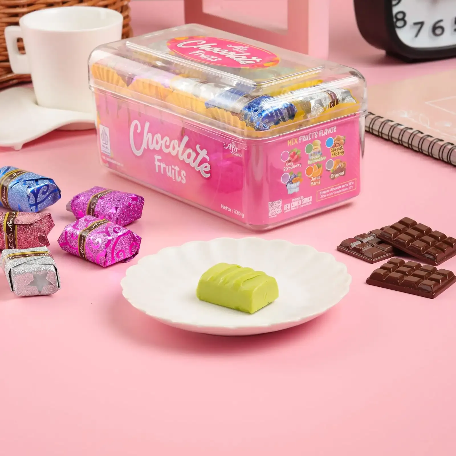 Cokelat praline premium varian 2 Afa Cokelat Jember