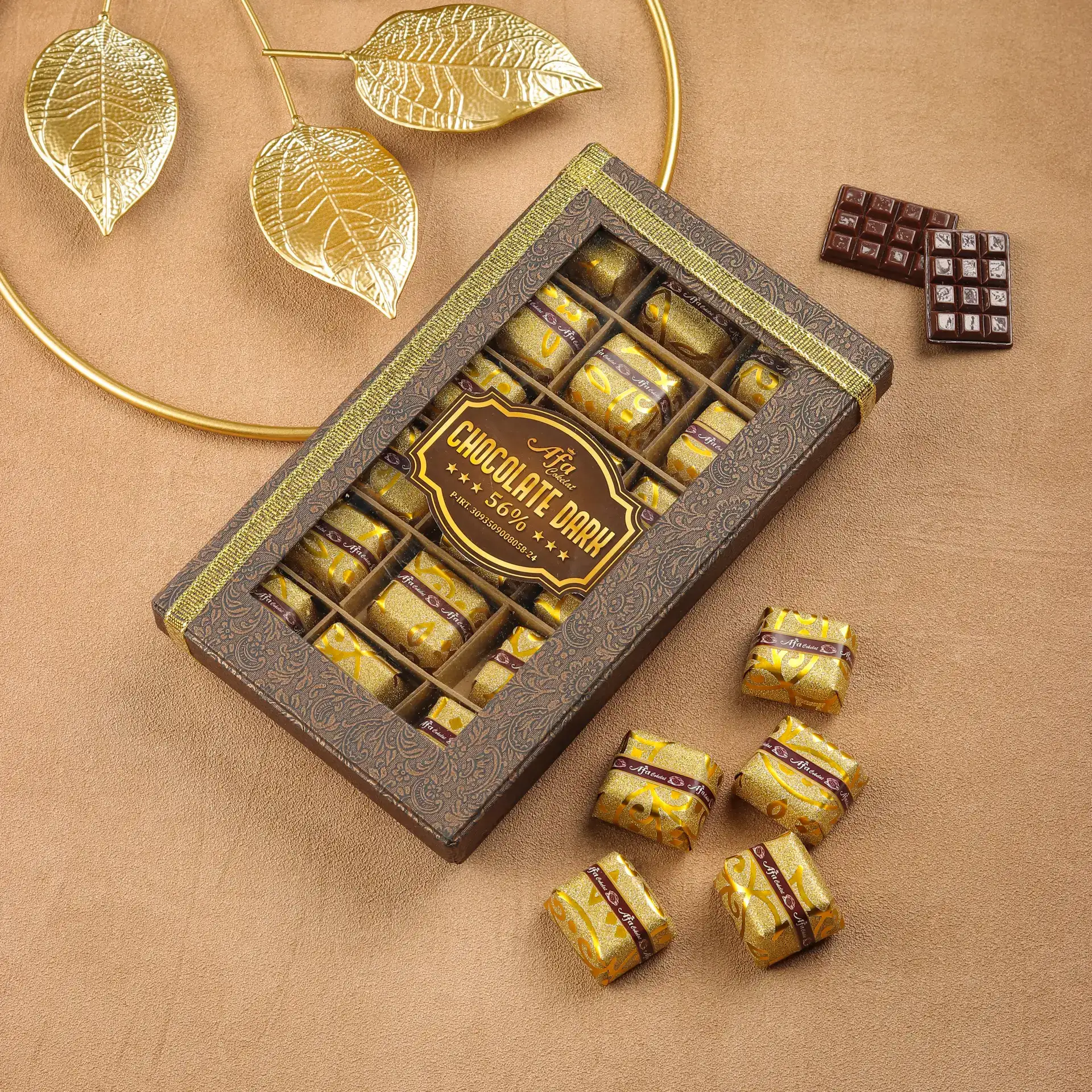 Cokelat praline premium varian 3 Afa Cokelat Jember